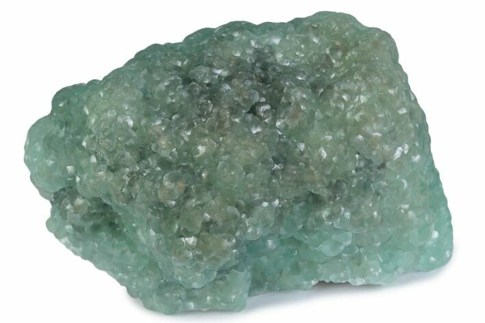 Shimmering, Blue Botryoidal Smithsonite - Congo #380034